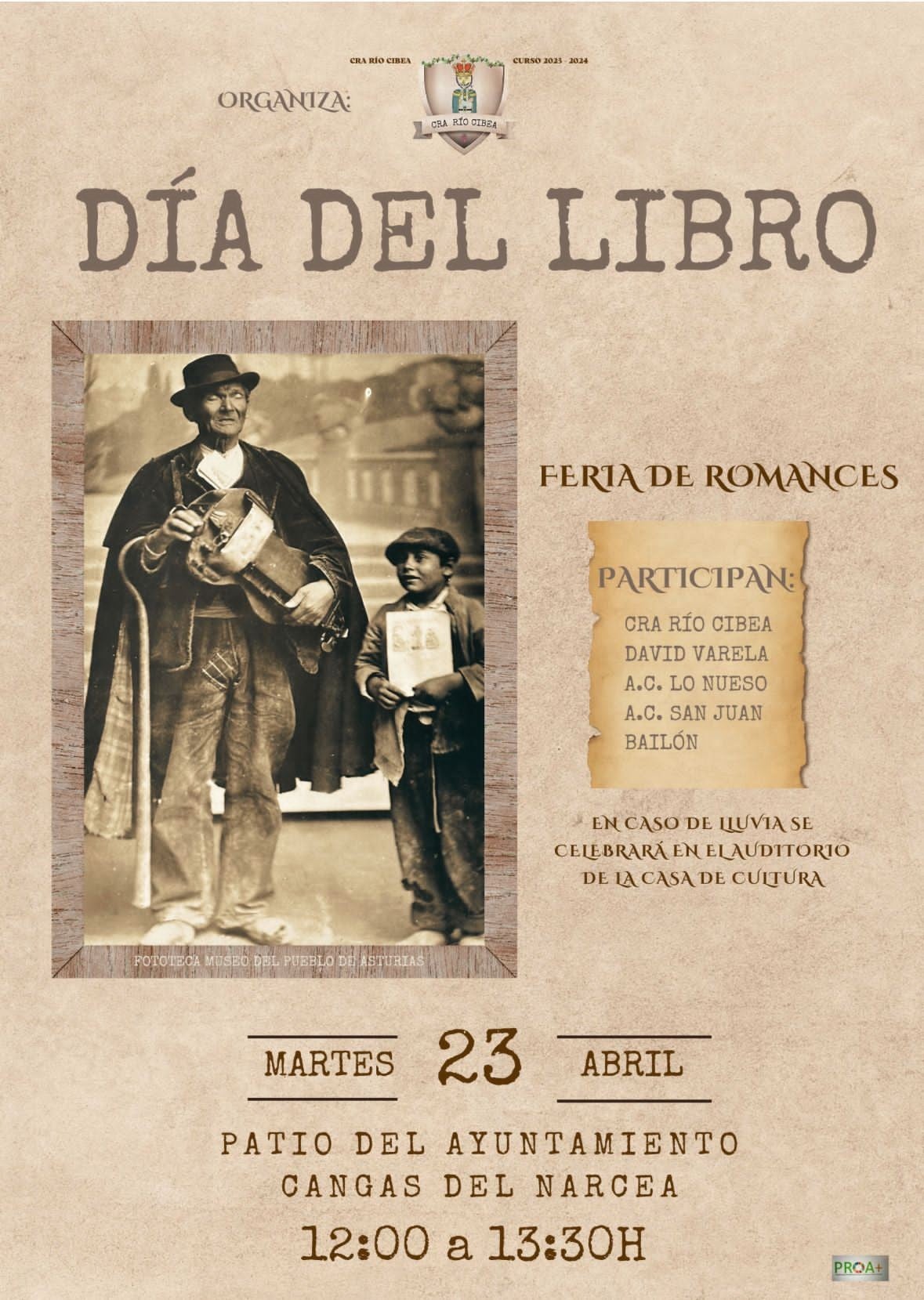 Una Feria de Romances para celebrar el Día del Libro Una Feria de Romances para celebrar el Día del Libro