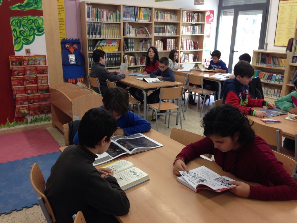 Una escola de Vilafranca del Penedès, referent de les biblioteques escolars a Catalunya Una escola de Vilafranca del Penedès, referent de les biblioteques escolars a Catalunya