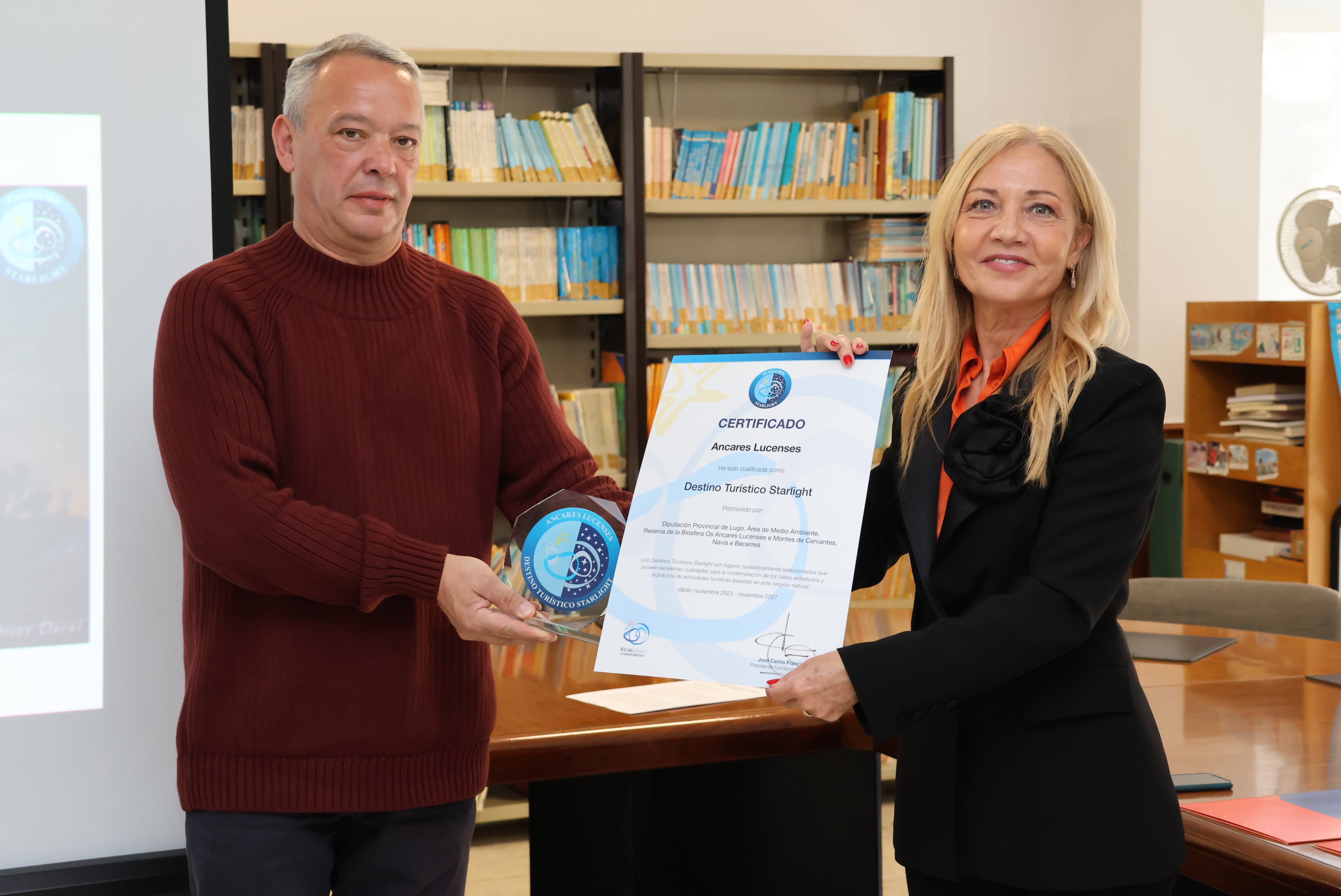 Os Ancares recibe la certificación "Destino Turístico Starlight" Os Ancares recibe la certificación "Destino Turístico Starlight"