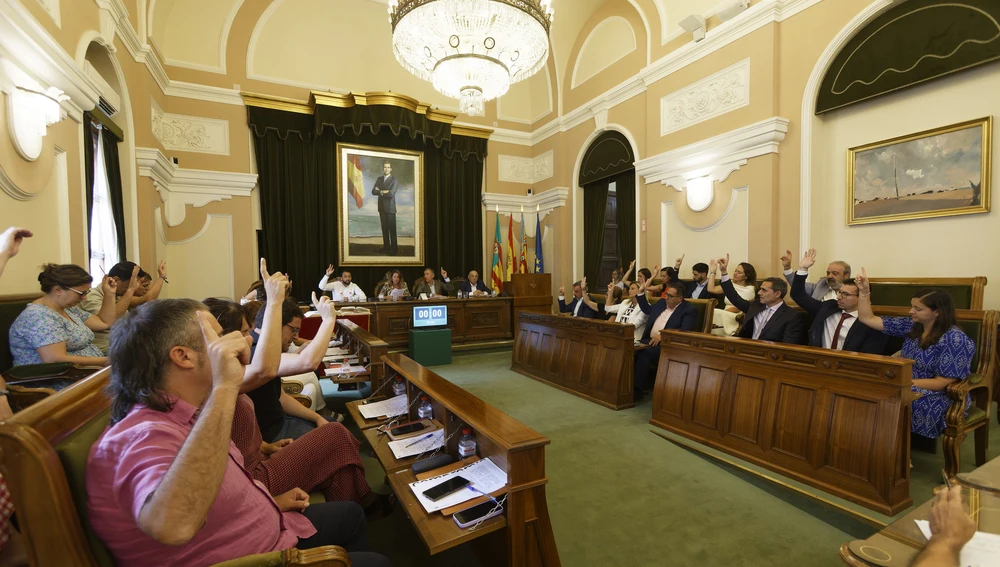 Pleno ayuntamiento de Castellón