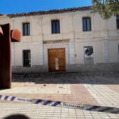 Numerosos cascotes han caído al suelo en el Museo de la Merced