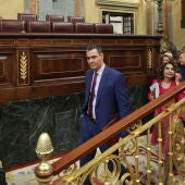 Pedro Sánchez hoy en el Congreso 