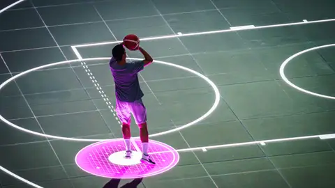 Pista leds de baloncesto Pista leds de baloncesto