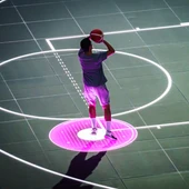 Pista leds de baloncesto Pista leds de baloncesto