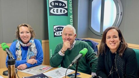 El director del Palma Boat Show, Chema Sans, y la gerente del IDI, Silvia Delgado, en Onda Cero Mallorca junto a Elka Dimitrova 