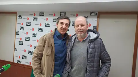 Real Jazz Chema Gallego y Luis Pérez. Vicepresidente y Vocal de Real Jazz