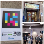 Las farmacias de Segovia implantan el proyecto Navilens para hacerlas más accesibles a las personas con discapacidad visual Las farmacias de Segovia implantan el proyecto Navilens para hacerlas más accesibles a las personas con discapacidad visual