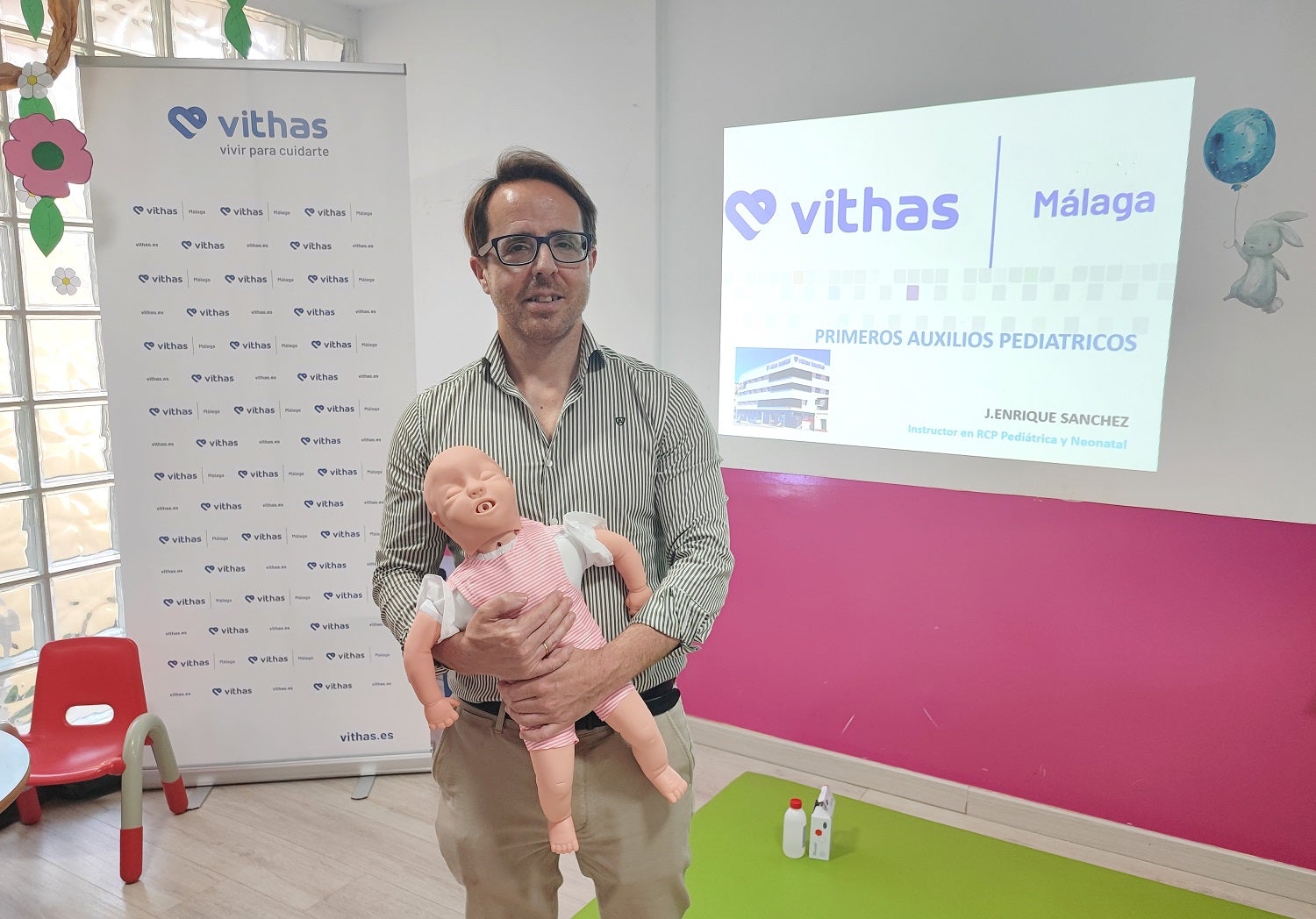 Vithas Málaga organiza un Aula Salud sobre primeros auxilios infantiles para familias Vithas Málaga organiza un Aula Salud sobre primeros auxilios infantiles para familias