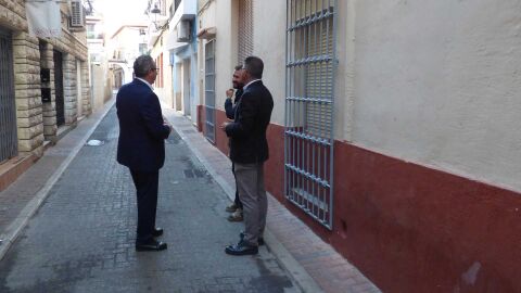 Obras en el casco antiguo de Benidorm Obras en el casco antiguo de Benidorm