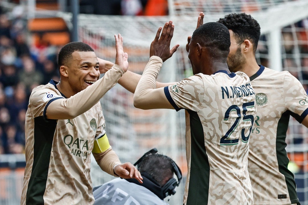 Mbappé acerca al PSG al título de Liga Mbappé acerca al PSG al título de Liga