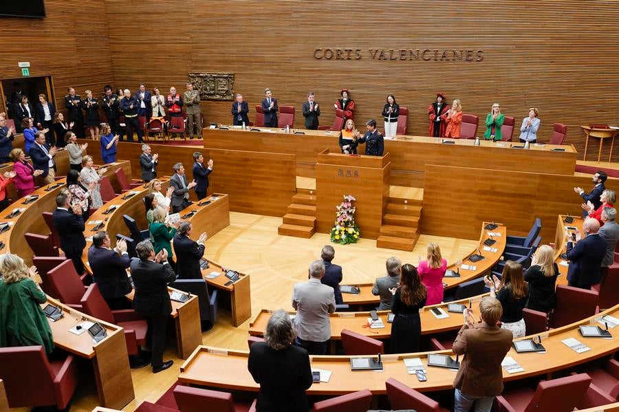 Llanos Massó hace un llamamiento a defender "nuestra identidad, nuestra tierra y España" en su primer 25 d ´Abril Llanos Massó hace un llamamiento a defender "nuestra identidad, nuestra tierra y España" en su primer 25 d ´Abril