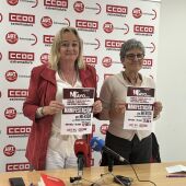 CCOO y UGT Extremadura presentan la manifestación por el Día Internacional de los Trabajadores 
