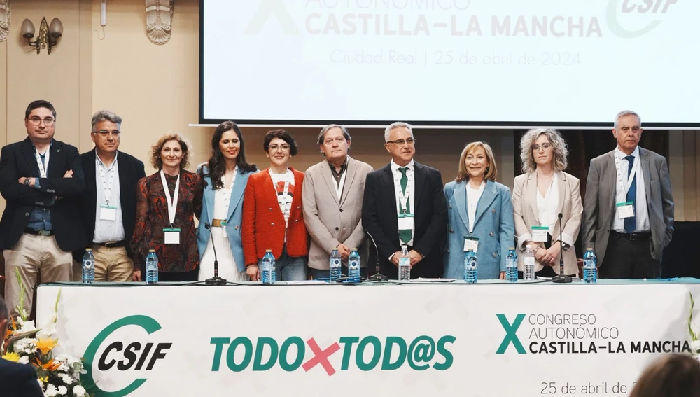 Nuevo Comité Ejecutivo de CSIF Castilla-La Mancha