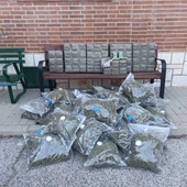 Droga incautada por la Guardia Civil Droga incautada por la Guardia Civil