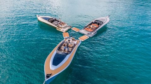 Embarcaciones de S.E. Yachting, empresa de charter náutico en la isla de Ibiza