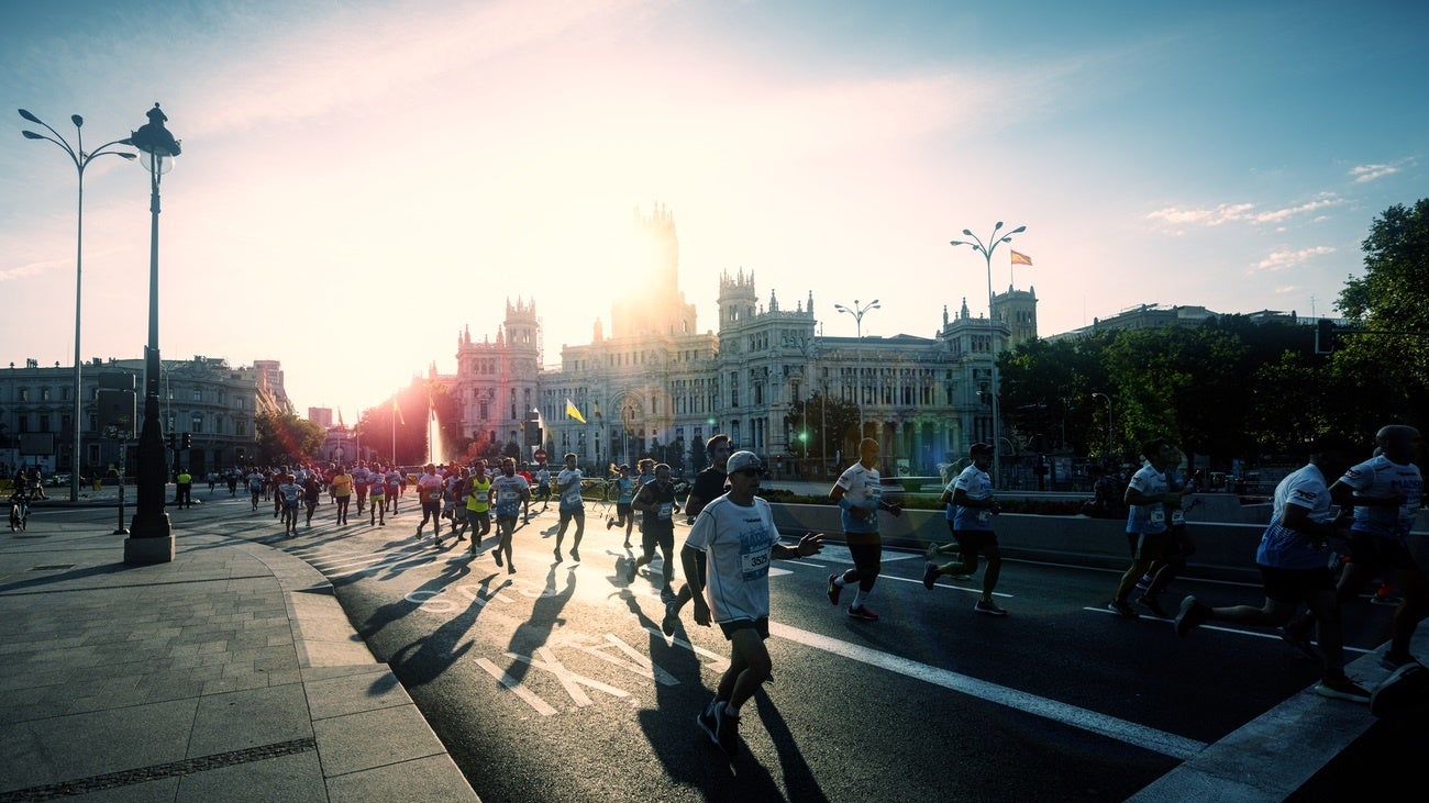 Maratón de Madrid 2024: recorrido y cortes de tráfico Maratón de Madrid 2024: recorrido y cortes de tráfico