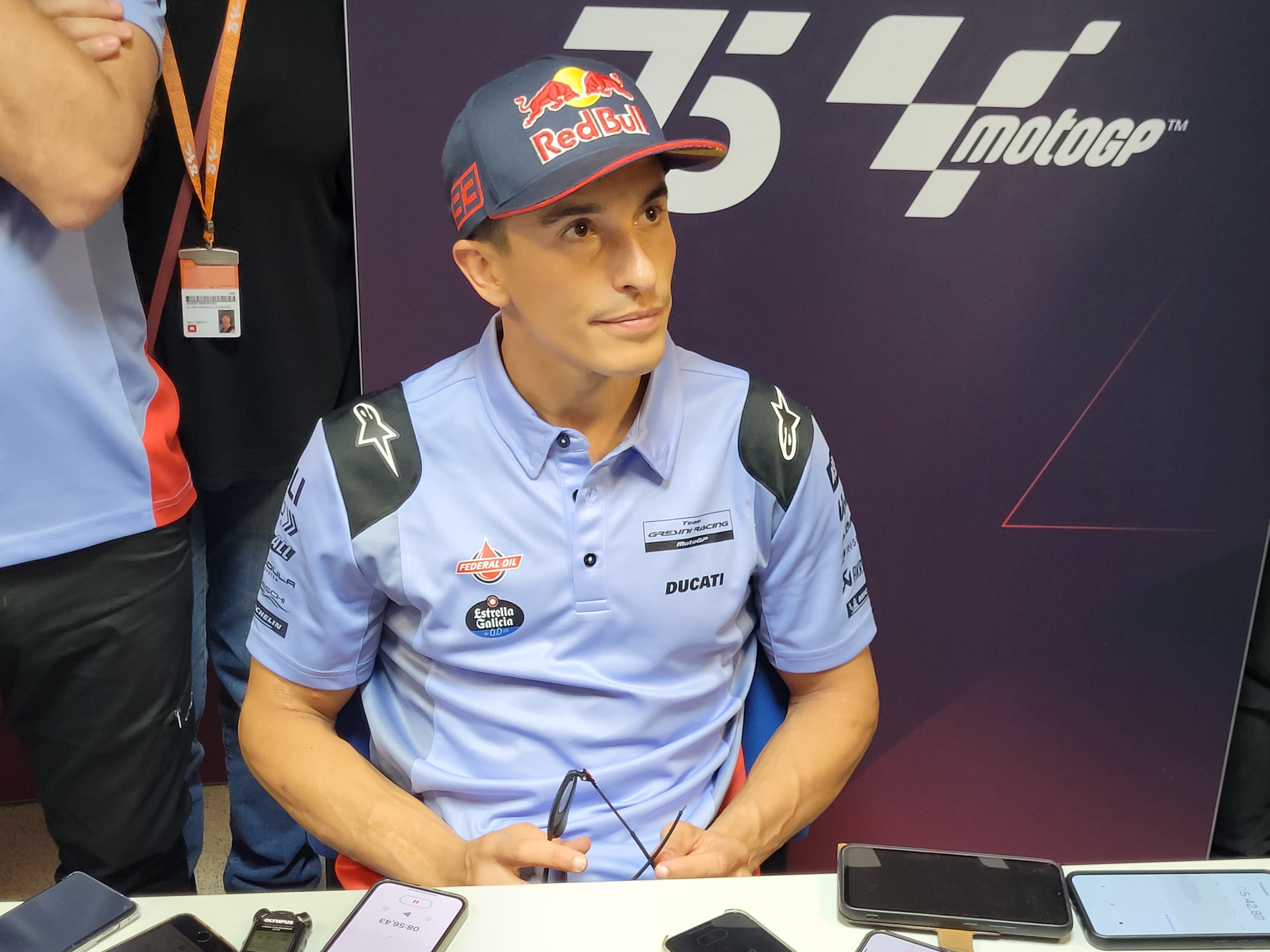 Marc Márquez, tras volver a la pole en Jerez: "Esta carrera era cuestión de instinto y en esa curva ha salido mal" Marc Márquez, tras volver a la pole en Jerez: "Esta carrera era cuestión de instinto y en esa curva ha salido mal"