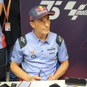 El piloto español, Marc Márquez, durante el segundo día de entrenamientos en el Gran Premio de España de Motociclismo El piloto español, Marc Márquez, durante el segundo día de entrenamientos en el Gran Premio de España de Motociclismo