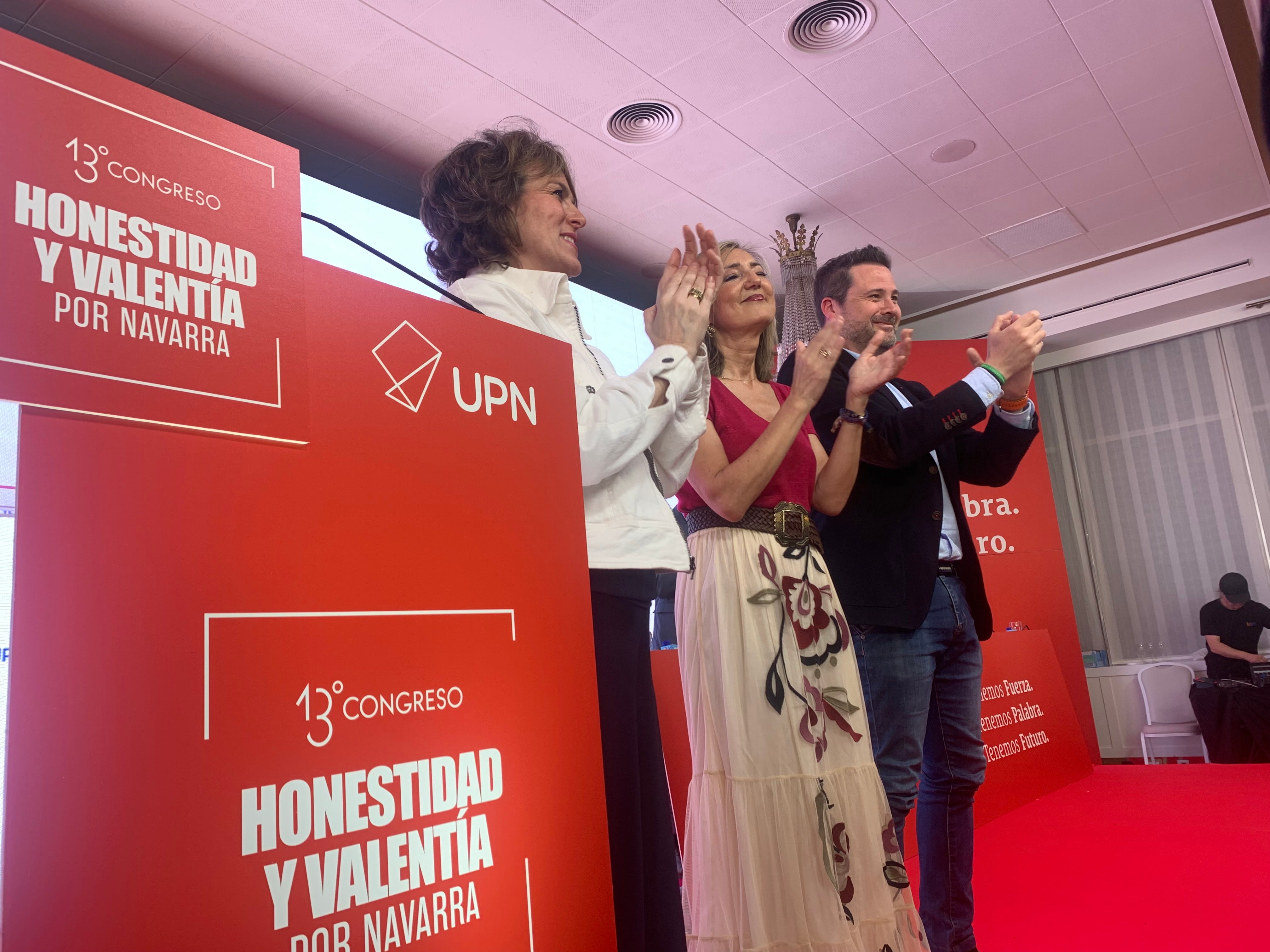 Cristina Ibarrola, nueva presidenta de UPN con el 81 % de los votos Cristina Ibarrola, nueva presidenta de UPN con el 81 % de los votos