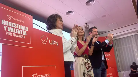 Cristina Ibarrola, nueva presidenta de UPN con el 81 % de los votos Cristina Ibarrola, nueva presidenta de UPN con el 81 % de los votos