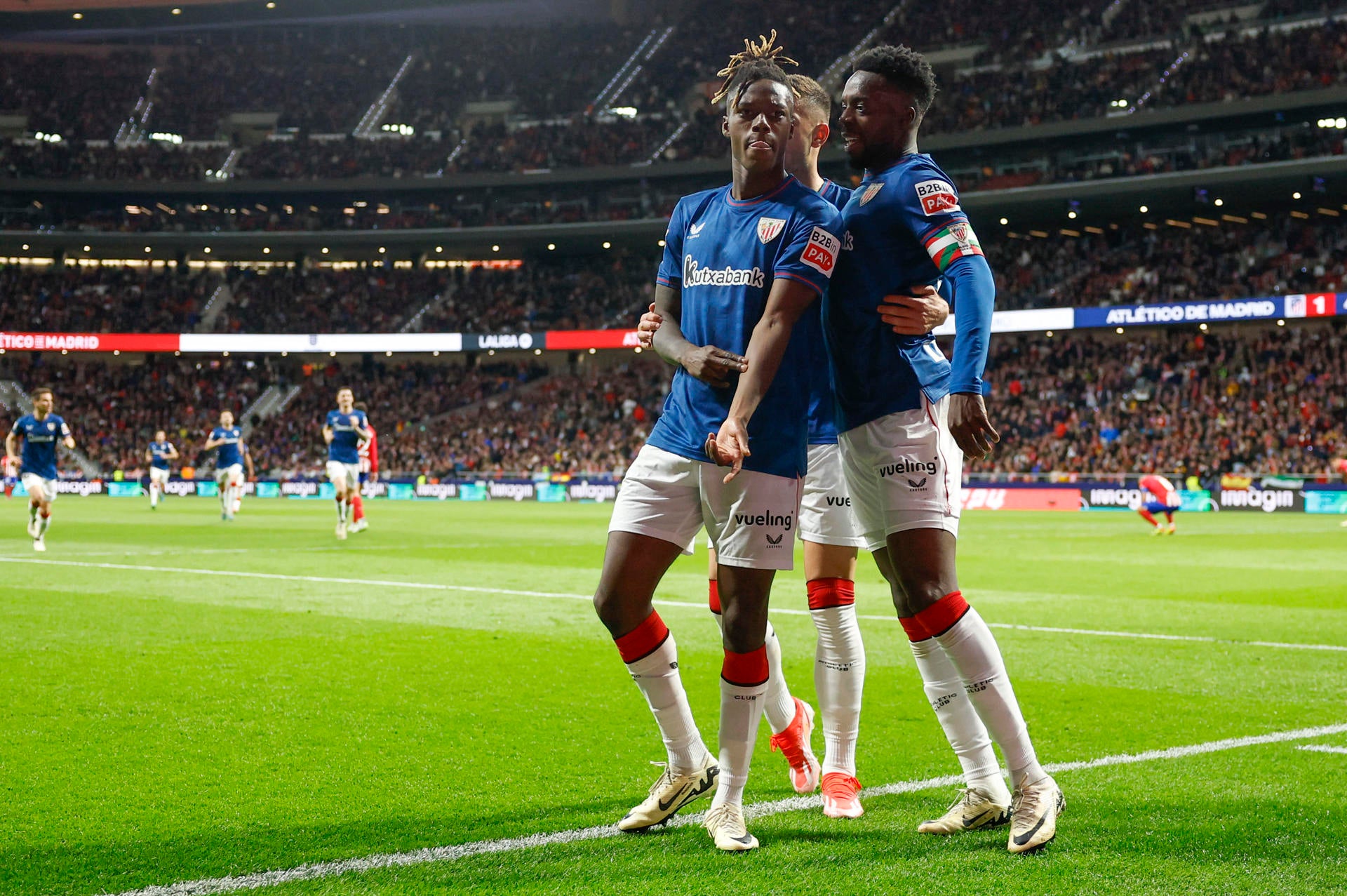 LaLiga denunciará los cánticos racistas hacia Nico Williams en el Metropolitano LaLiga denunciará los cánticos racistas hacia Nico Williams en el Metropolitano