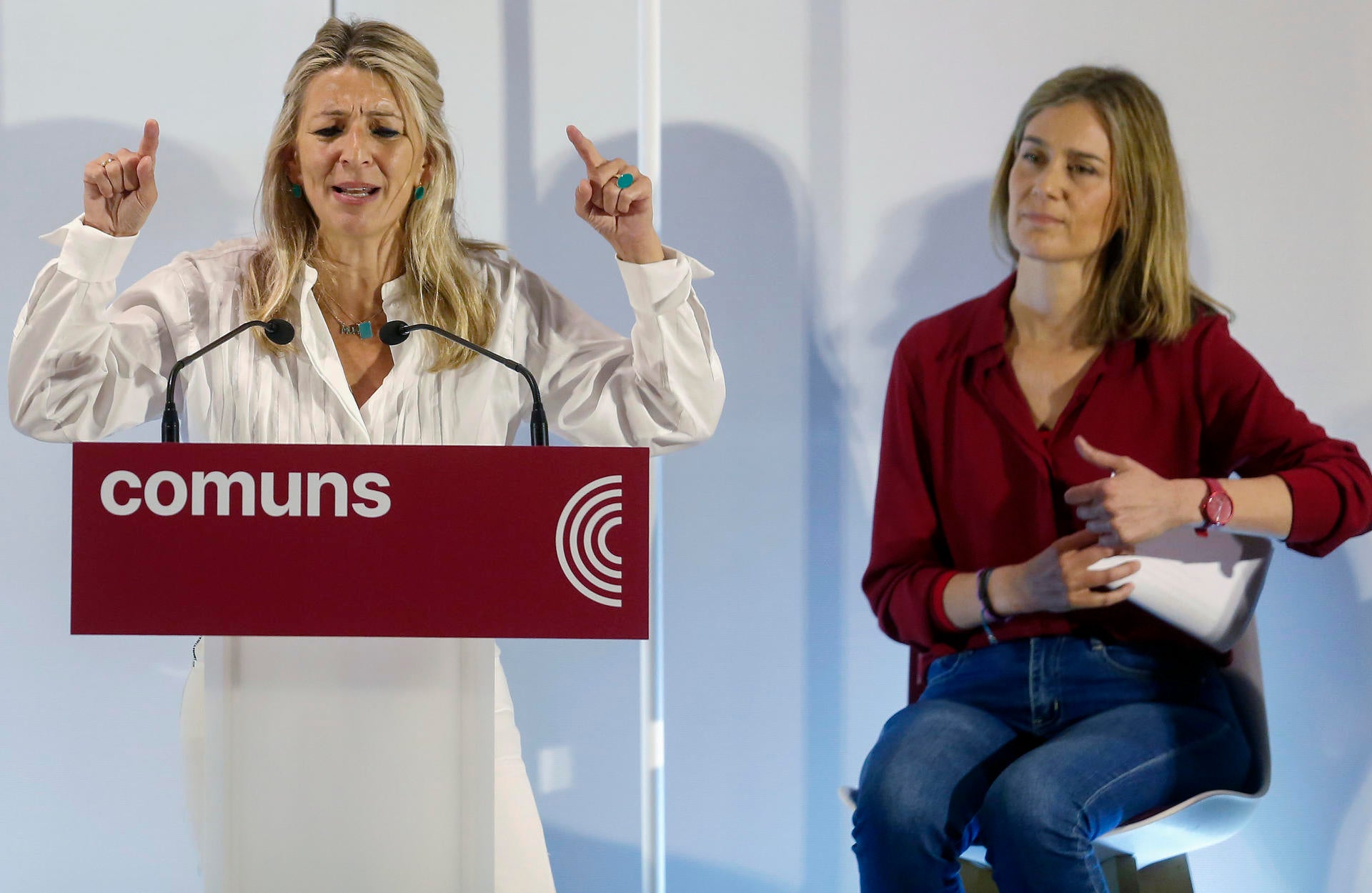 Yolanda Díaz: "Nadie va a doblegar a este gobierno" Yolanda Díaz: "Nadie va a doblegar a este gobierno"