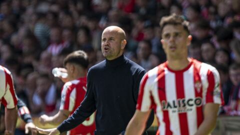 Ram&iacute;rez durante el partido