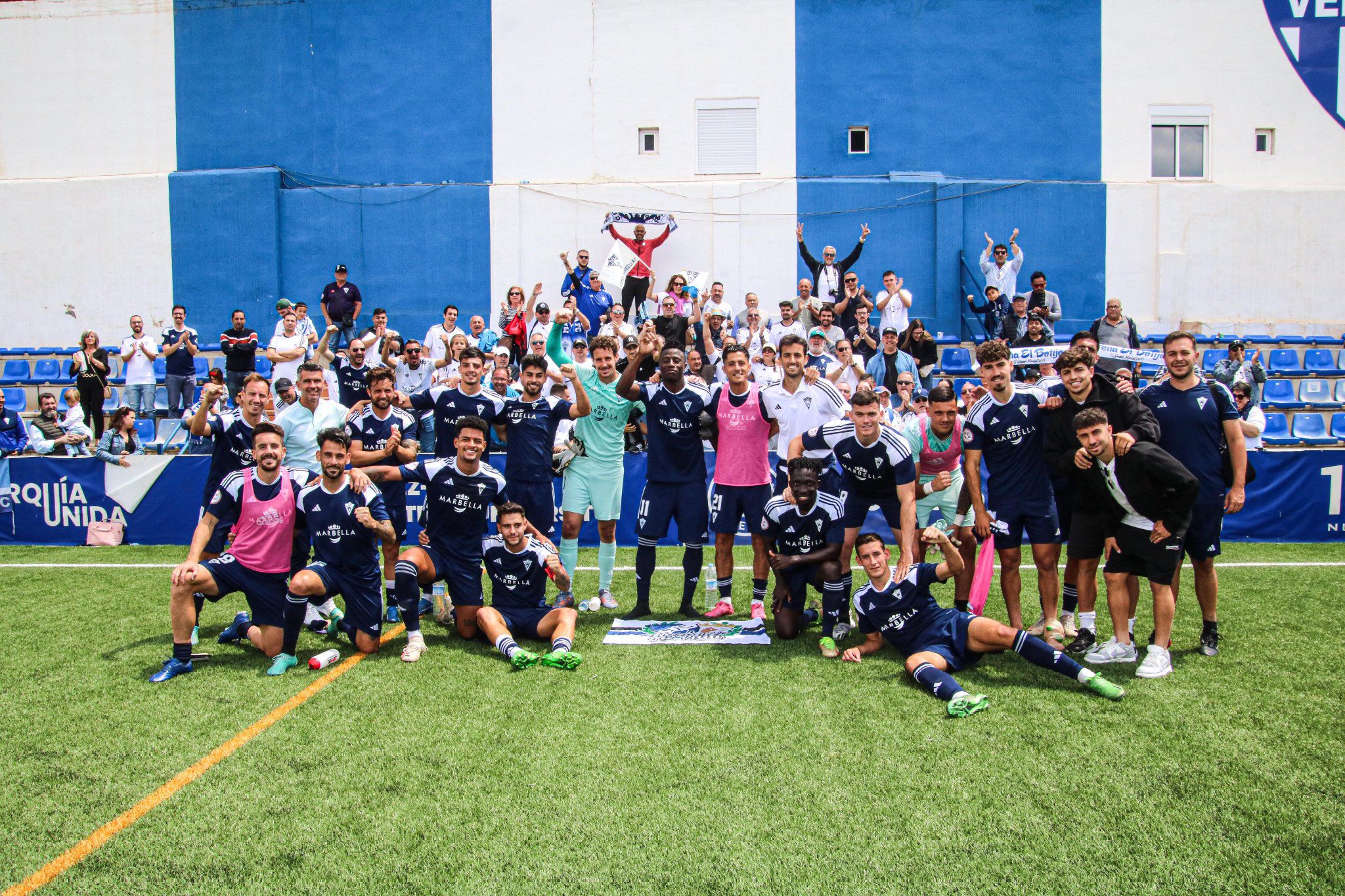 El Marbella FC es equipo de play off a un punto de cerrar la tercera plaza El Marbella FC es equipo de play off a un punto de cerrar la tercera plaza