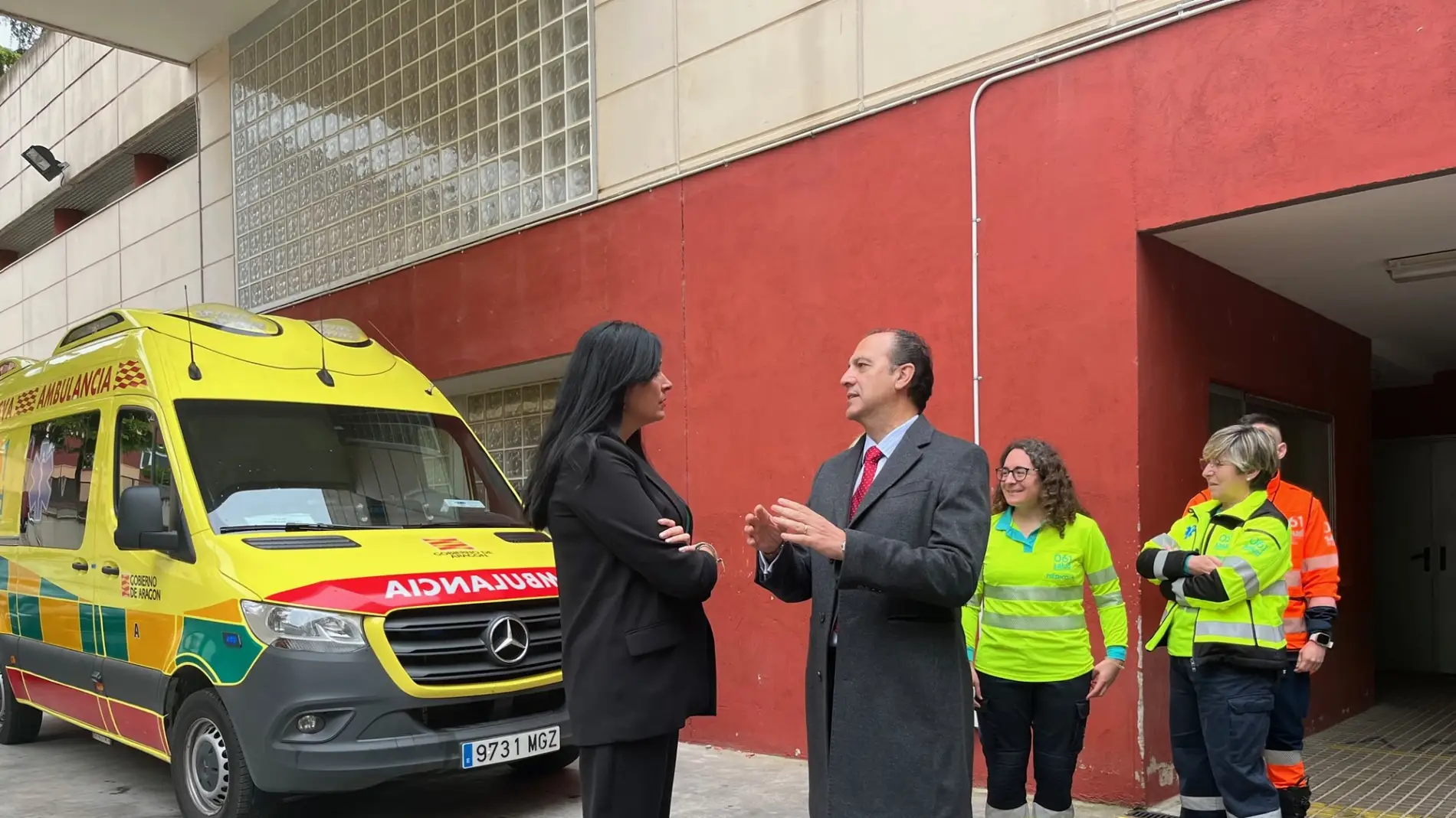 Sanidad duplica en Huesca la capacidad asistencial del transporte interhospitalario
