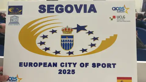 Segovia es la primera ciudad española en conseguir la distinción de Ciudad Europea del Deporte para el año 2025 onda cero segovia