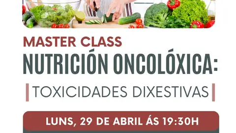 Master Class Nutrición Oncológica onda cero