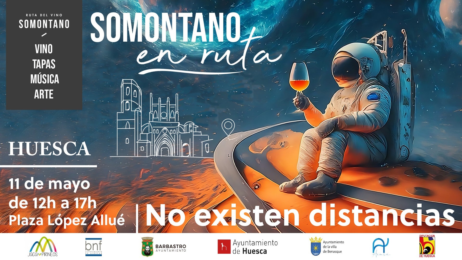"Somontano en Ruta" arranca este sábado en Huesca "Somontano en Ruta" arranca este sábado en Huesca