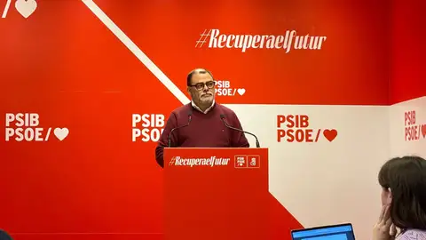 El secretario de Organización del PSIB, Cosme Bonet El secretario de Organización del PSIB, Cosme Bonet