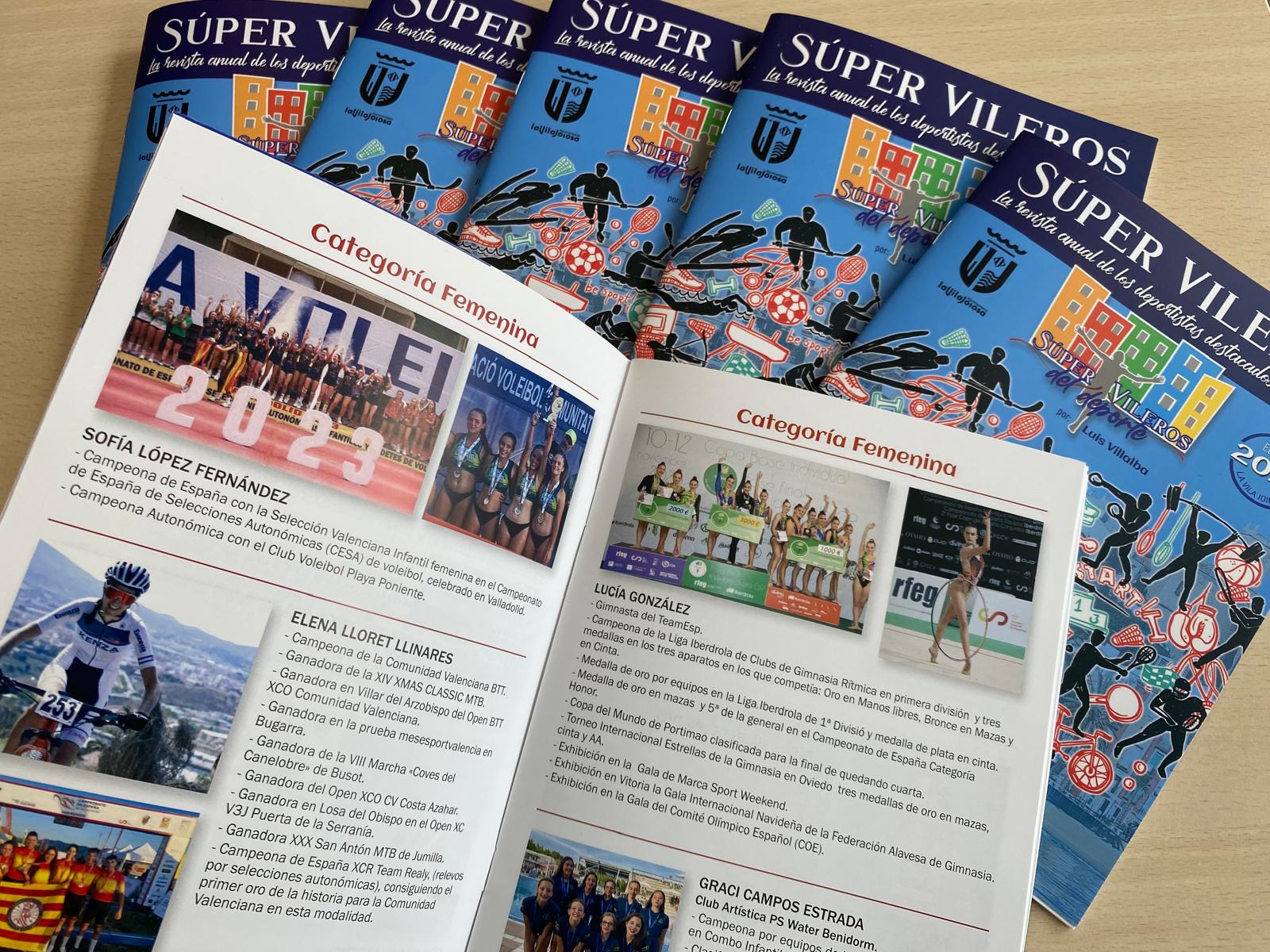 Sale a la luz 'Super Vileros 2023', con todos los éxitos del año de los deportistas de la Vila Sale a la luz 'Super Vileros 2023', con todos los éxitos del año de los deportistas de la Vila