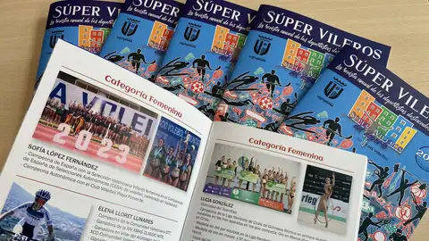 Sale a la luz 'Super Vileros 2023', con todos los éxitos del año de los deportistas de la Vila Sale a la luz 'Super Vileros 2023', con todos los éxitos del año de los deportistas de la Vila