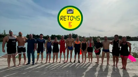 Los participantes de la III edición del Reto 45, en el Parque de Las Graveras. Los participantes de la III edición del Reto 45, en el Parque de Las Graveras.