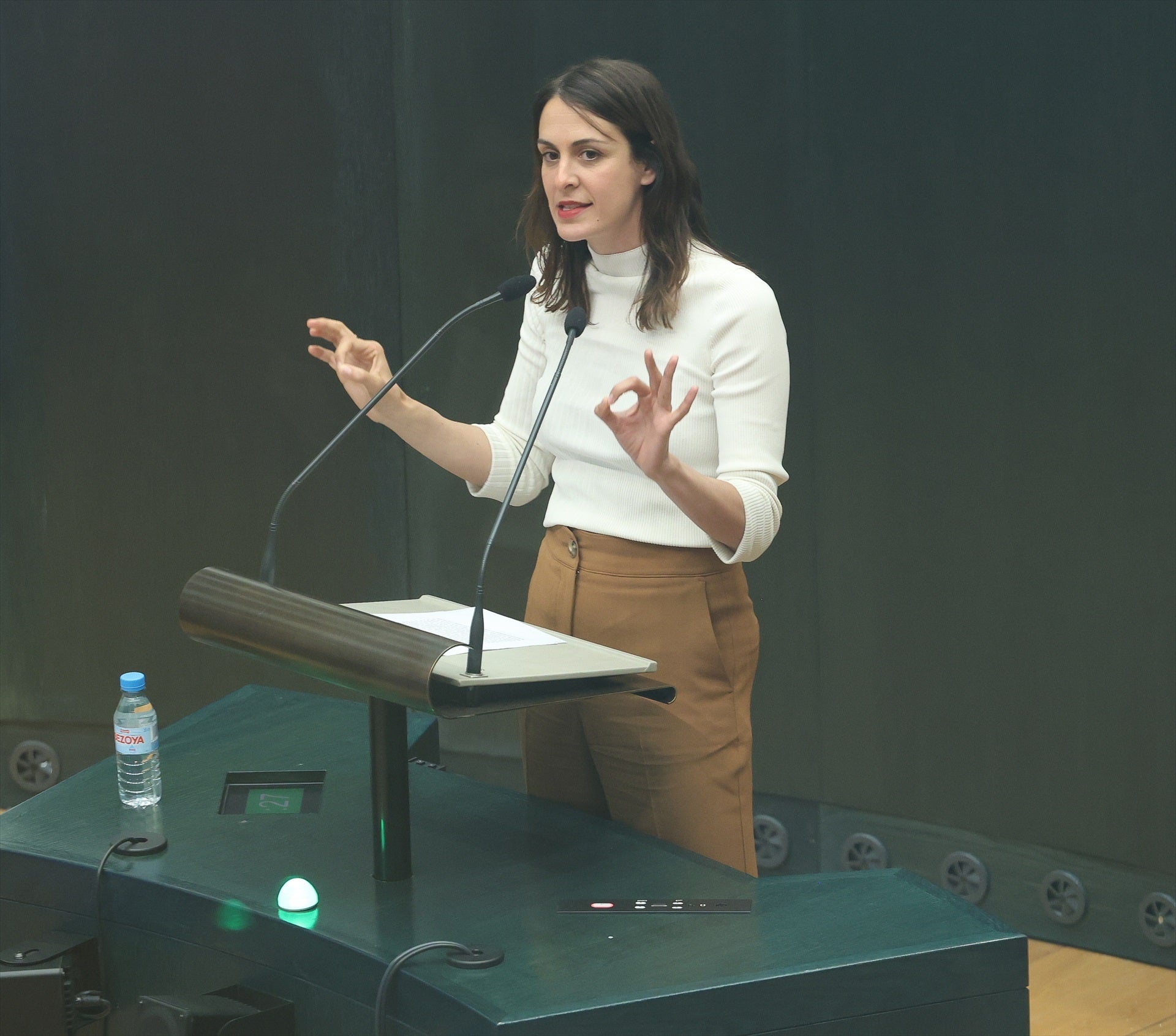 Rita Maestre, expulsada del pleno de Madrid por llamar "nazis" a los concejales de Vox Rita Maestre, expulsada del pleno de Madrid por llamar "nazis" a los concejales de Vox