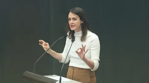 La concejal de Más Madrid, Rita Maestre, en el pleno del Ayuntamiento de Madrid La concejal de Más Madrid, Rita Maestre, en el pleno del Ayuntamiento de Madrid