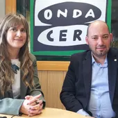 Marta Cuesta y Daniel Hernández de Cruz Roja León Marta Cuesta y Daniel Hernández de Cruz Roja León