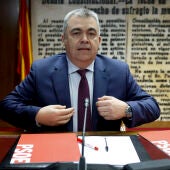  El diputado y secretario de organización del PSOE, Santos Cerdán