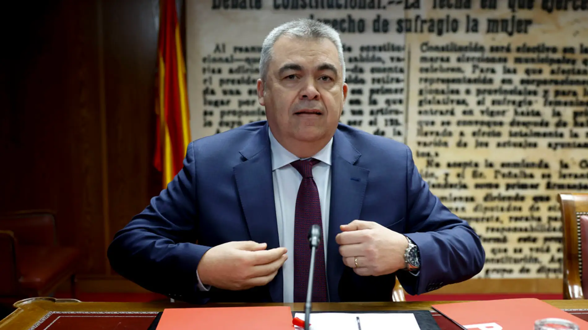  El diputado y secretario de organización del PSOE, Santos Cerdán/ EFE/ Mariscal