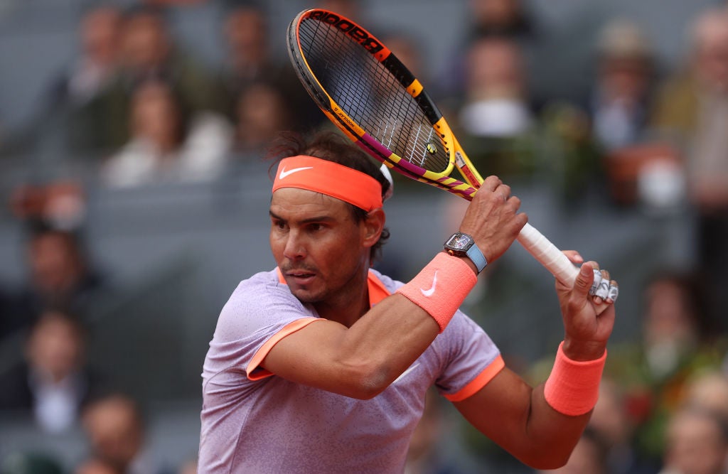 Horario y dónde ver el Nadal vs Lehecka del Mutua Madrid Open Horario y dónde ver el Nadal vs Lehecka del Mutua Madrid Open
