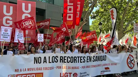 Momento de la protesta Momento de la protesta