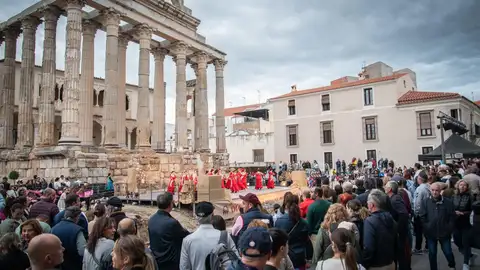 Una actuación durante Mérida en Danza Una actuación durante Mérida en Danza