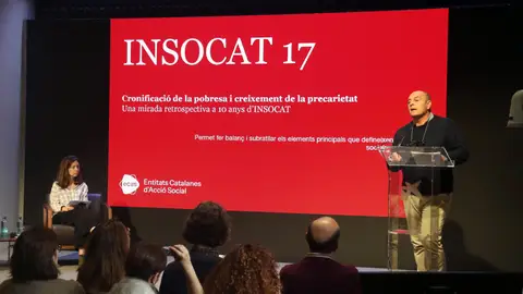 Un de cada quatre catalans es troba en risc de pobresa i d'exclusió Un de cada quatre catalans es troba en risc de pobresa i d'exclusió