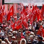 Casi un centenar de manifestaciones pedirán mejoras salariales y de empleo en el Día Internacional del Trabajo