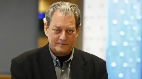Fotografía de archivo del escritor estadounidense Paul Auster Fotografía de archivo del escritor estadounidense Paul Auster