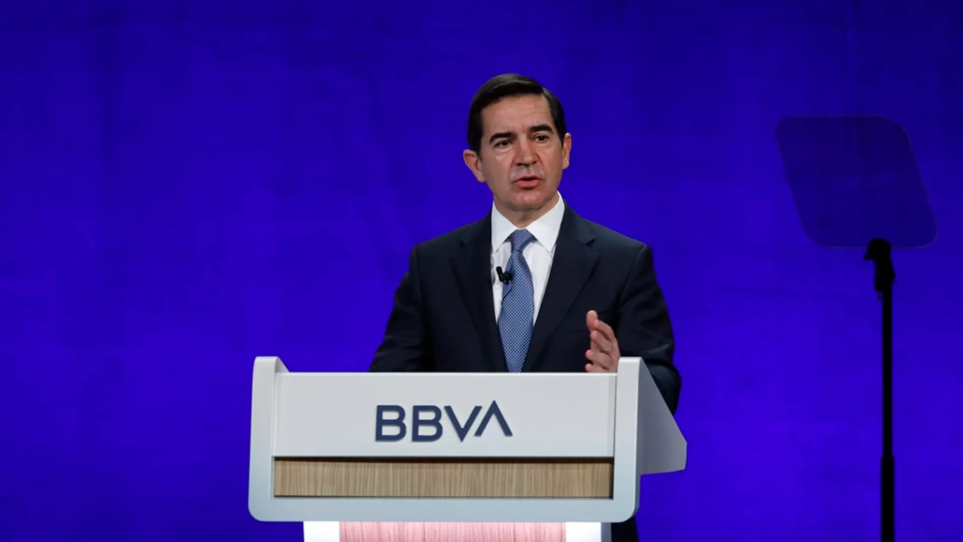 Imagen de archivo del presidente del BBVA, Carlos Torres. EFE/Miguel Toña