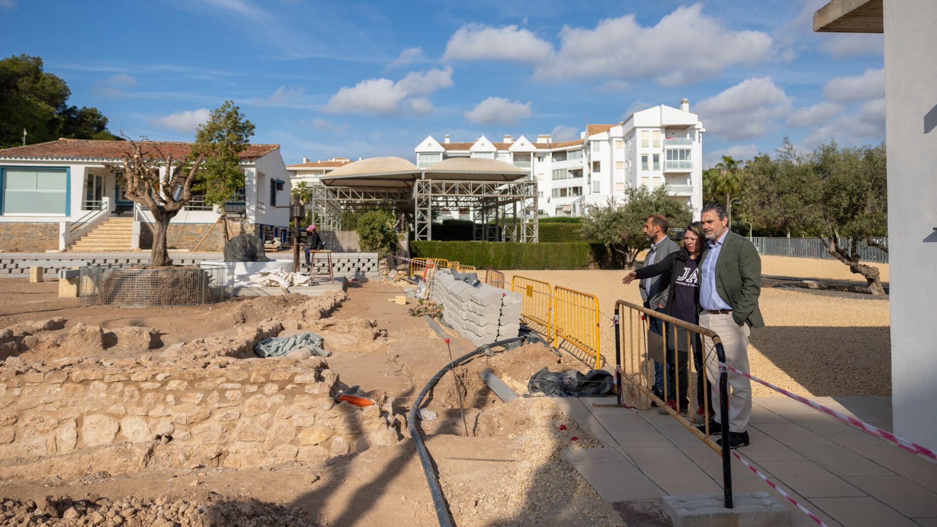 La Villa Romana de El Albir concluye la primera fase de los trabajos