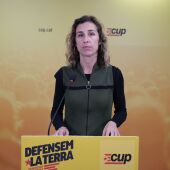 Laia Estrada, 'sí' a la independencia, ‘no’ a los macroproyectos